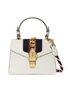 Gucci - Sylvie Shoulder Bag - Women - Leather/suede/nylon/metal - One Size, Women's, White, Leather/suede/nylon/metal