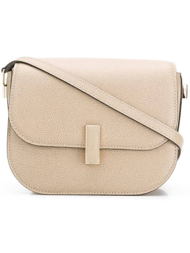 Valextra Iside Crossbody Bag - Neutrals