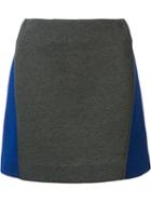 Marni Colour Block Panelled Skirt, Women's, Size: 42, Grey, Cotton