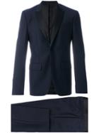 Givenchy - Contrast Lapel Two Piece Suit - Men - Silk/cotton/polyester/wool - 48, Blue, Silk/cotton/polyester/wool