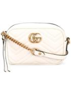 Gucci Gg Marmont Crossbody Bag, Nude/neutrals, Calf Leather