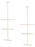 By Boe Multibar Chain Earrings - Metallic