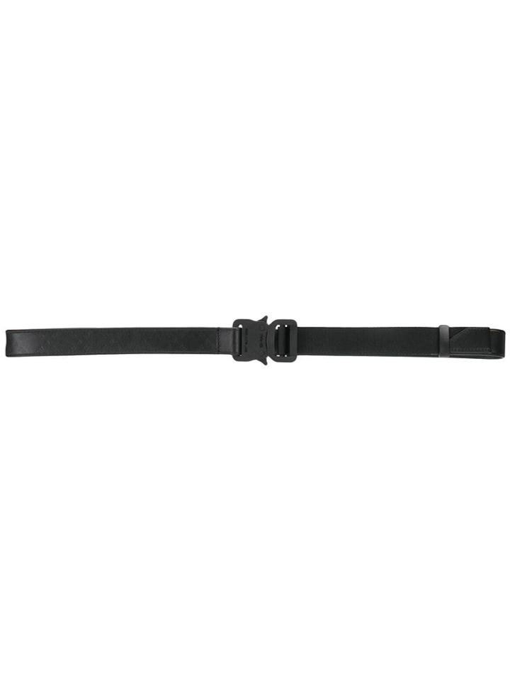 1017 Alyx 9sm Logo Embossed Buckle Belt - Black