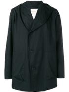 Stephan Schneider Buttoned Hooded Jacket - Black