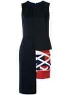 Gloria Coelho - Asymmetric Dress - Women - Elastodiene/polyester/viscose - P, Black, Elastodiene/polyester/viscose