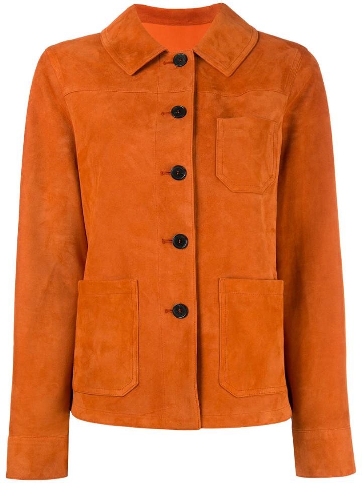 Drome Fitted Jacket - Yellow & Orange