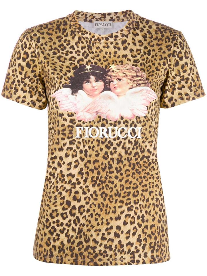 Fiorucci Vintage Angels T-shirt - Brown