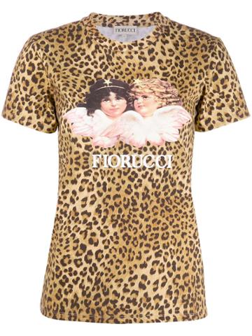 Fiorucci Vintage Angels T-shirt - Brown
