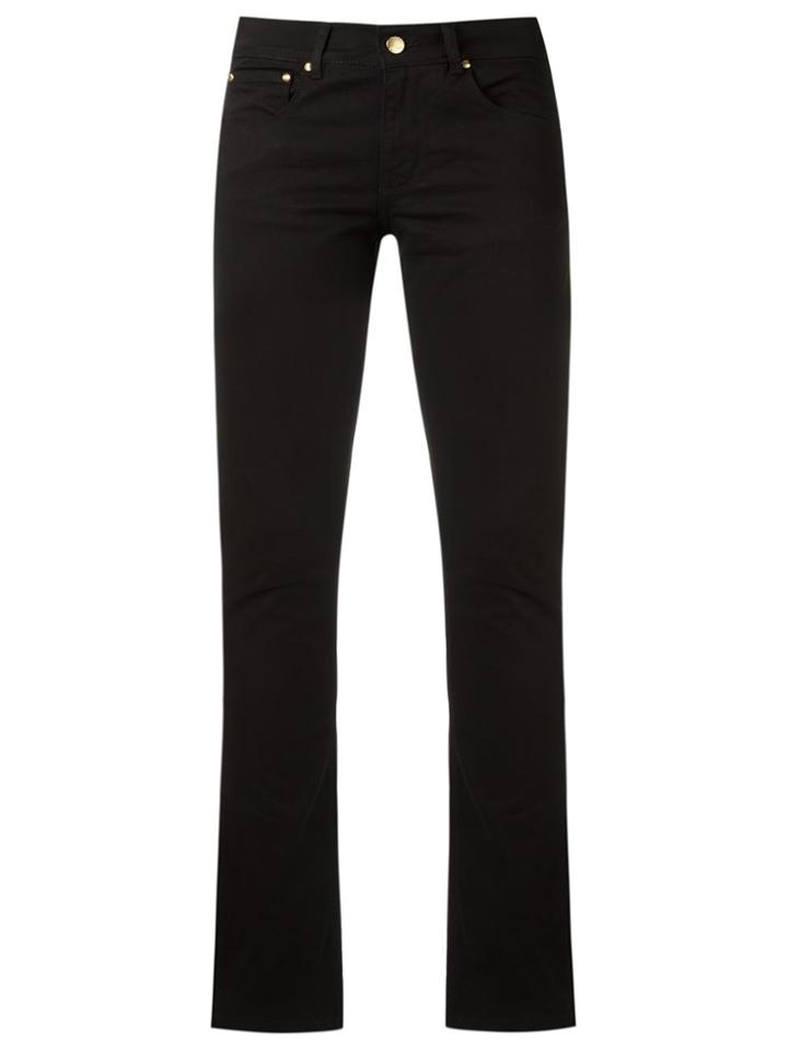 Amapô Mid Rise Skinny Jeans - Black