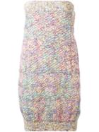 Chanel Vintage Tweed Dress, Women's, Size: 34, Pink/purple