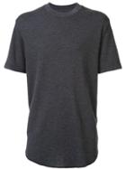 321 Round Neck T-shirt, Men's, Size: Small, Grey, Cotton/polyester