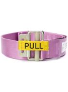 Heron Preston Pull Belt - Pink