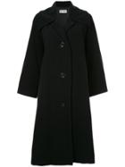 Issey Miyake Vintage Single Breasted Coat - Black