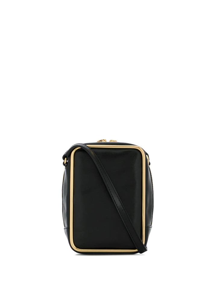 Alexander Wang Metallic Trim Shoulder Bag - Black