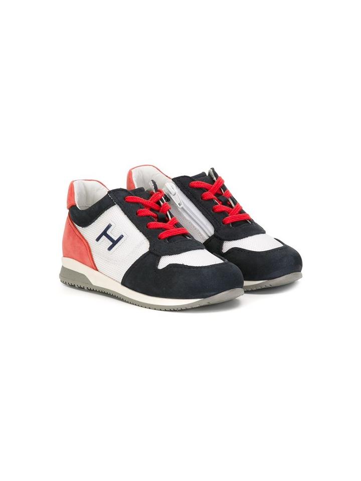 Hogan Kids Interactive Sneakers, Boy's, Size: 23, Blue