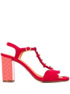 Chie Mihara Beijo Sandals - Red