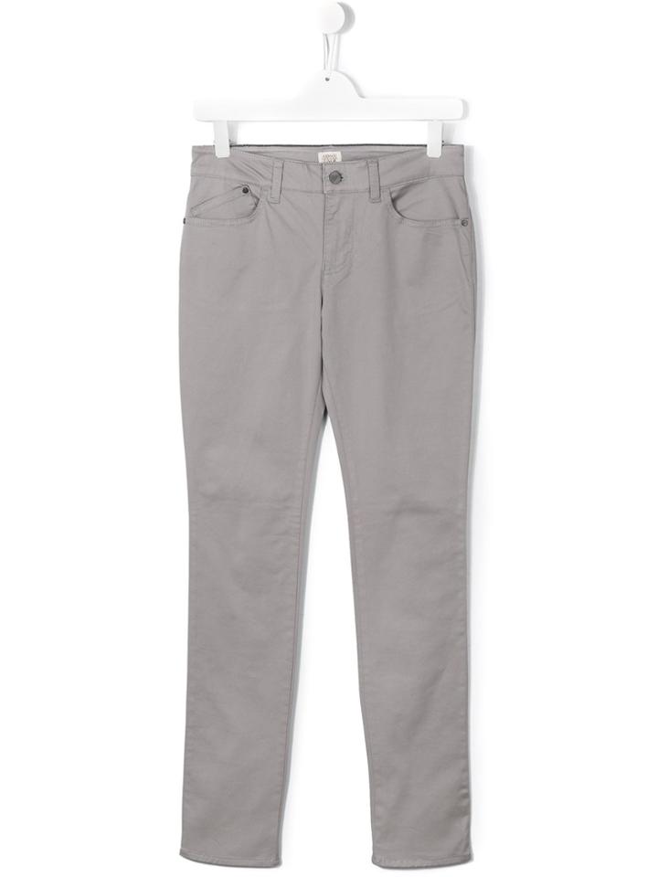 Armani Junior Casual Trousers - Grey