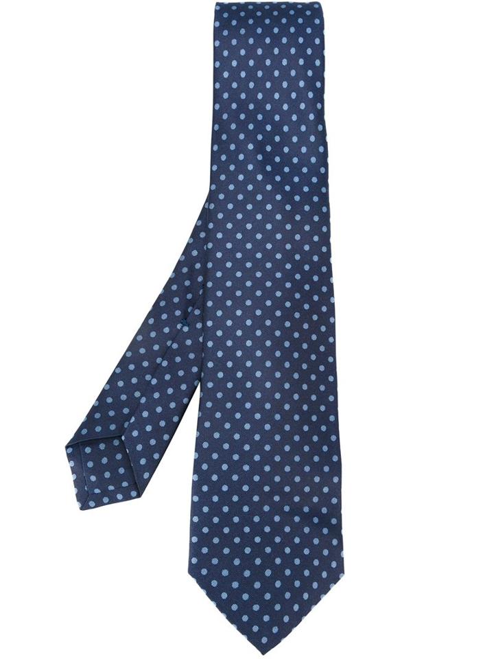 Kiton Pin Dot Tie