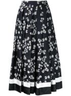Macgraw - Daisy Chain Skirt - Women - Silk - 8, Black, Silk
