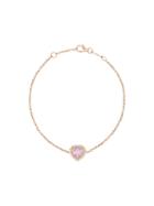 Anita Ko Heart Pendant Bracelet - Gold