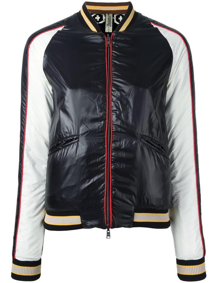 Herno Zipped Jacket, Women's, Size: 42, Black, Polyamide/silk/polyester