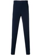 Alexander Mcqueen Side Stripe Detail Trousers - Blue