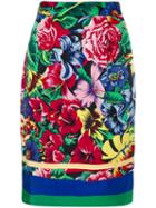 Versus Pre-owned Floral Print Skirt - Multicolour