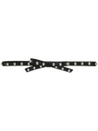 Philosophy Di Lorenzo Serafini Studded Skinny Belt - Black