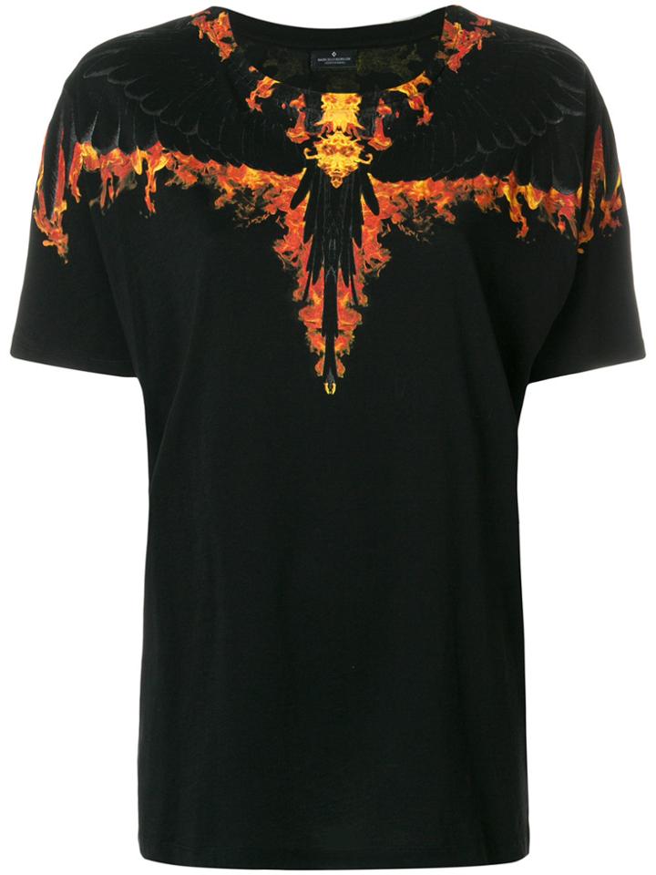 Marcelo Burlon County Of Milan Tokanki Fitted T-shirt - Black