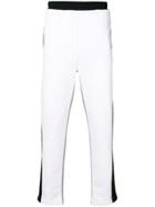 Kenzo Contrast Panel Track Trousers - White