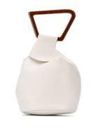 Cult Gaia Astraea Bucket Bag - White