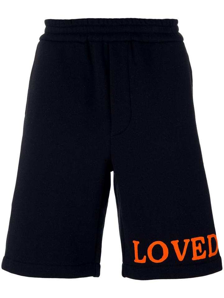 Gucci - Loved Bermuda Shorts - Men - Cotton/acrylic - S, Black, Cotton/acrylic