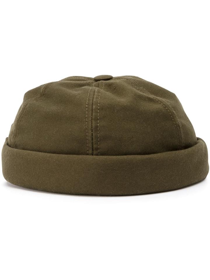 Junya Watanabe Man Rolled-up Hat - Green