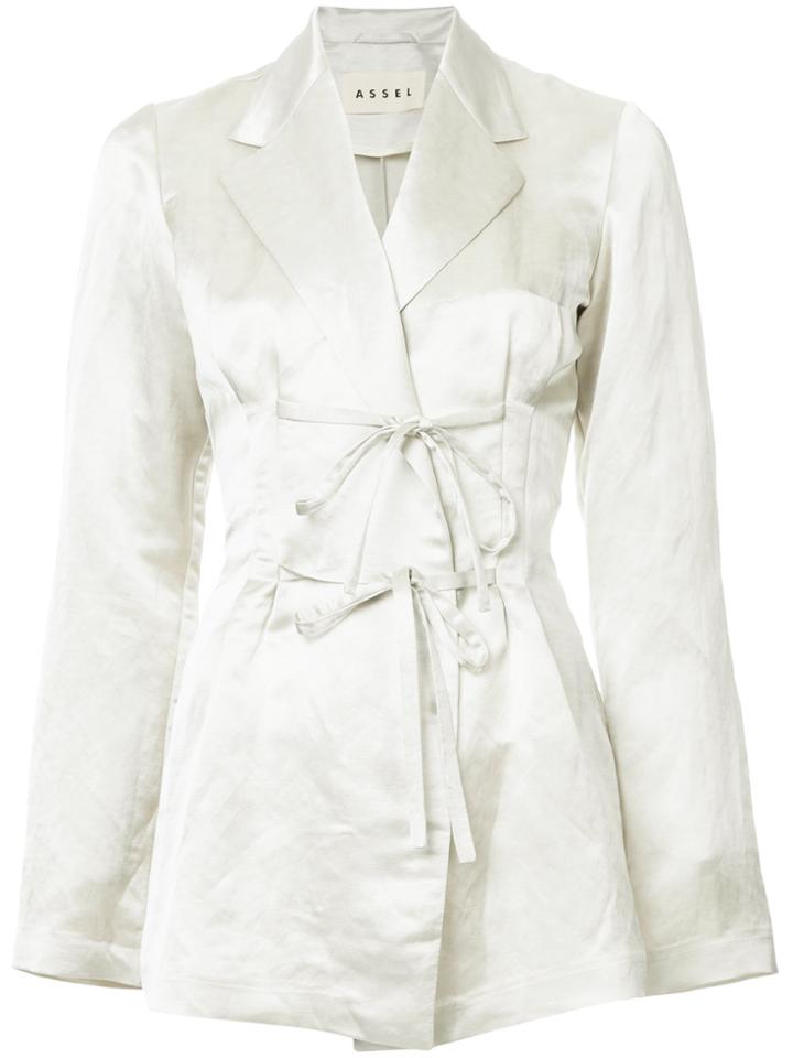 Assel Zhusan Jacket - Nude & Neutrals