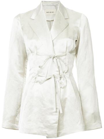 Assel Zhusan Jacket - Nude & Neutrals