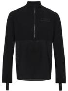 Satisfy Black Zip Up Running Top