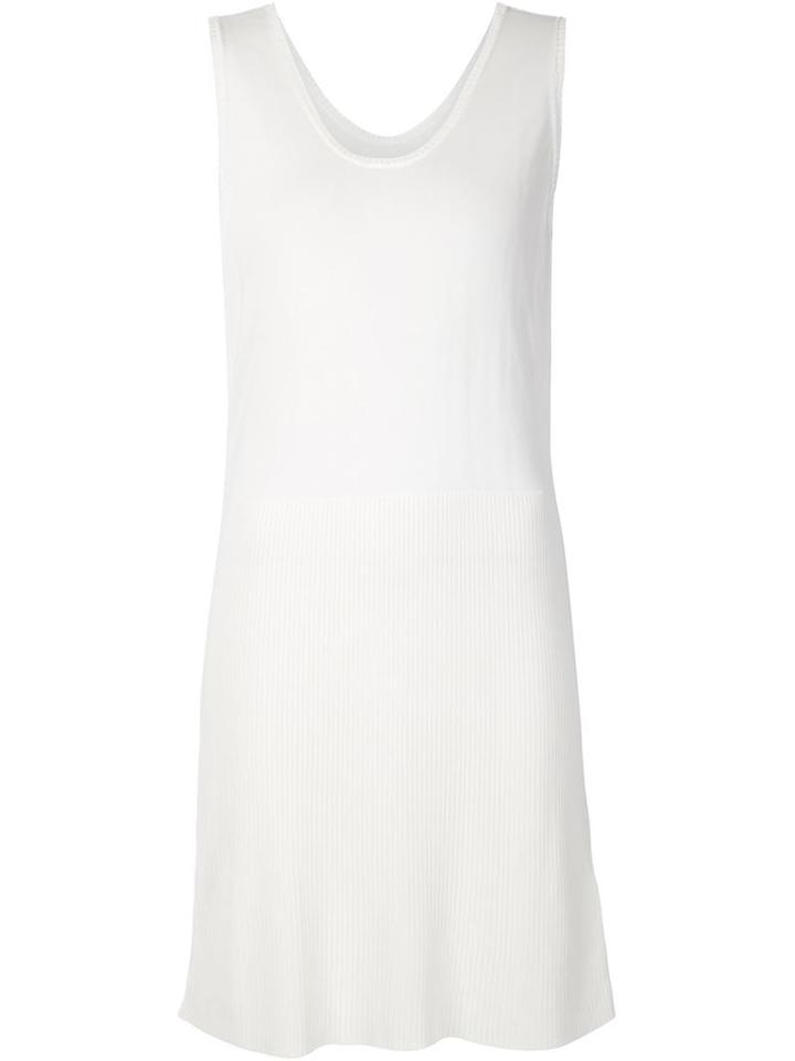 Mm6 Maison Margiela Classic Tank Dress, Women's, Size: Xs, White, Viscose