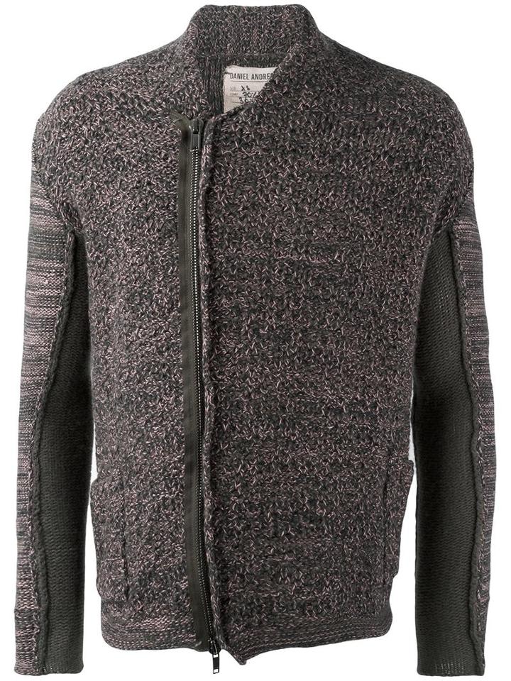Daniel Andresen 'kupea' Cardigan, Men's, Size: Xs, Grey, Linen/flax/virgin Wool