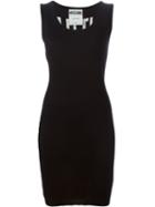 Moschino Little Black Dress Knit Dress, Women's, Size: 44, Wool