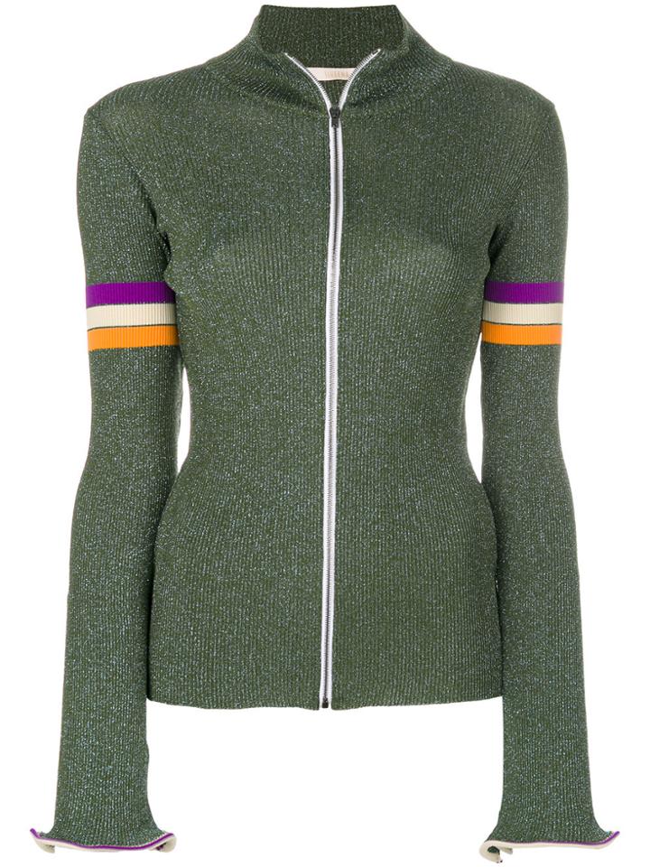 Ssheena Zip Up Jacket - Green