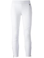 Versace Jeans Leg Zips Leggings - White
