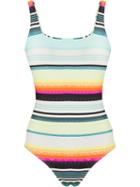 Lygia & Nanny Striped Swimsuit, Women's, Size: 48, Polyamide/spandex/elastane