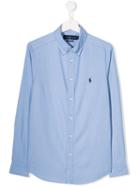 Ralph Lauren Kids Teen Button-up Shirt - Blue