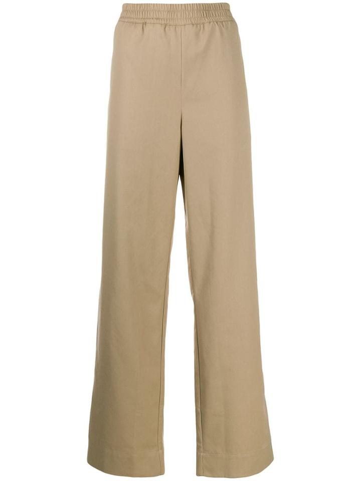 Gauge81 Durban Wide Leg Trousers - Brown