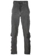 Lost & Found Ria Dunn Loose Fit Trousers, Men's, Size: Large, Grey, Linen/flax/cotton