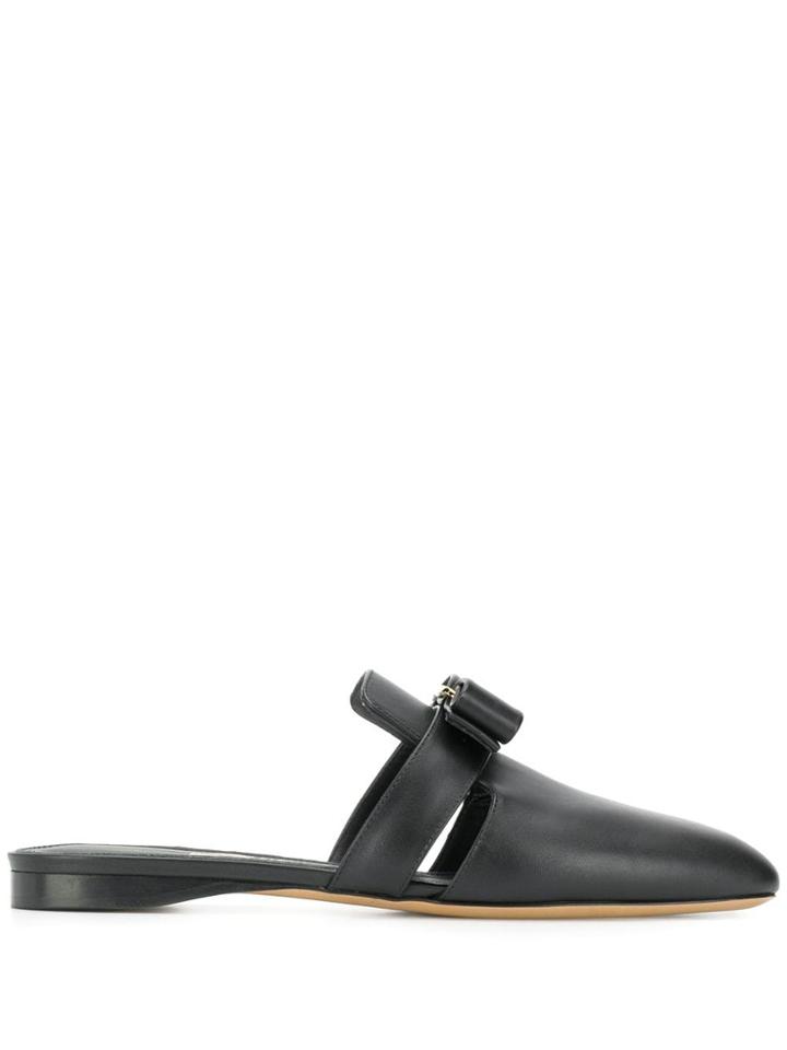Salvatore Ferragamo Briza Mules - Black