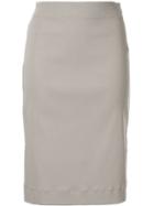 Zambesi Bubblegum Fitted Skirt - Grey