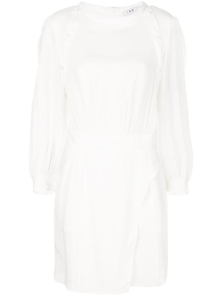Iro Short 3/4 Sleeves Dress - White