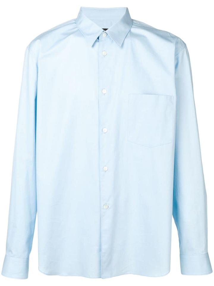 Comme Des Garçons Homme Plus Classic Shirt - Blue