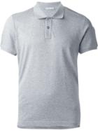 Moncler Classic Polo Shirt, Men's, Size: M, Grey, Cotton